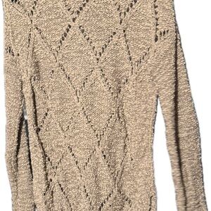 Elegant Tan Knit Sweater by Maurice’s